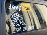 Jeephub Large Banner Sticker